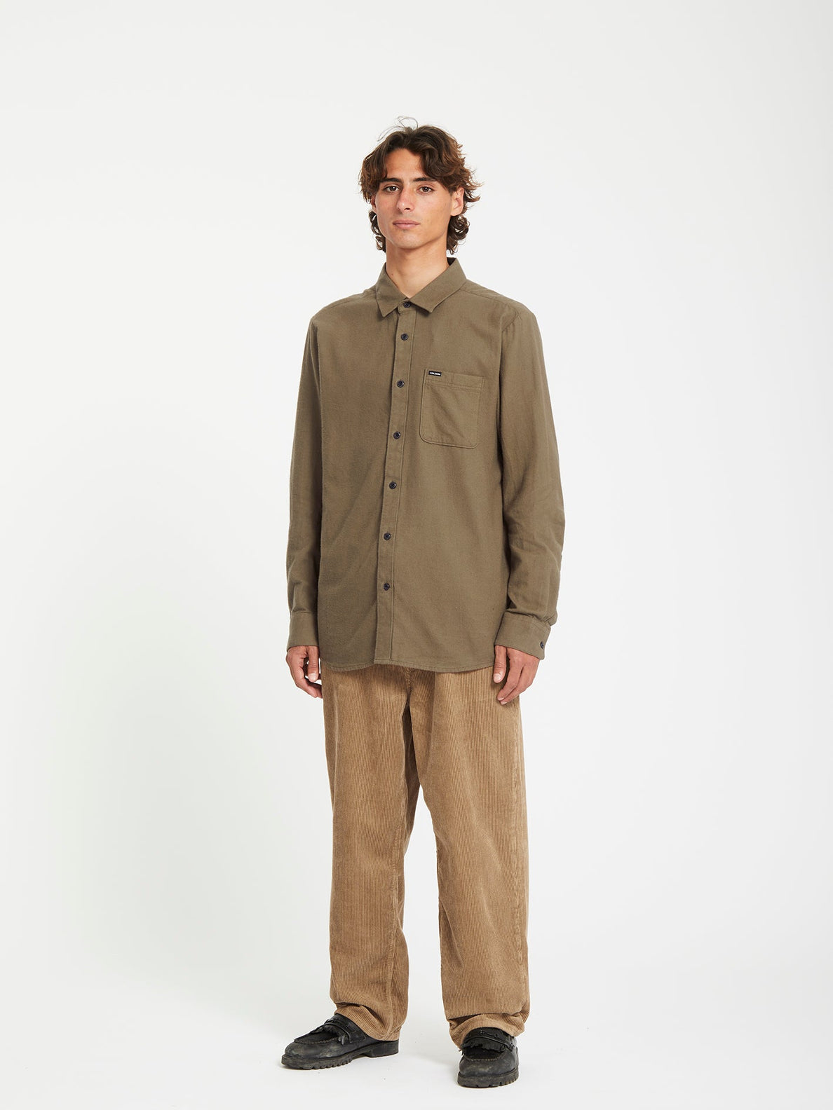 Camisa Caden Solid - Wintermoss