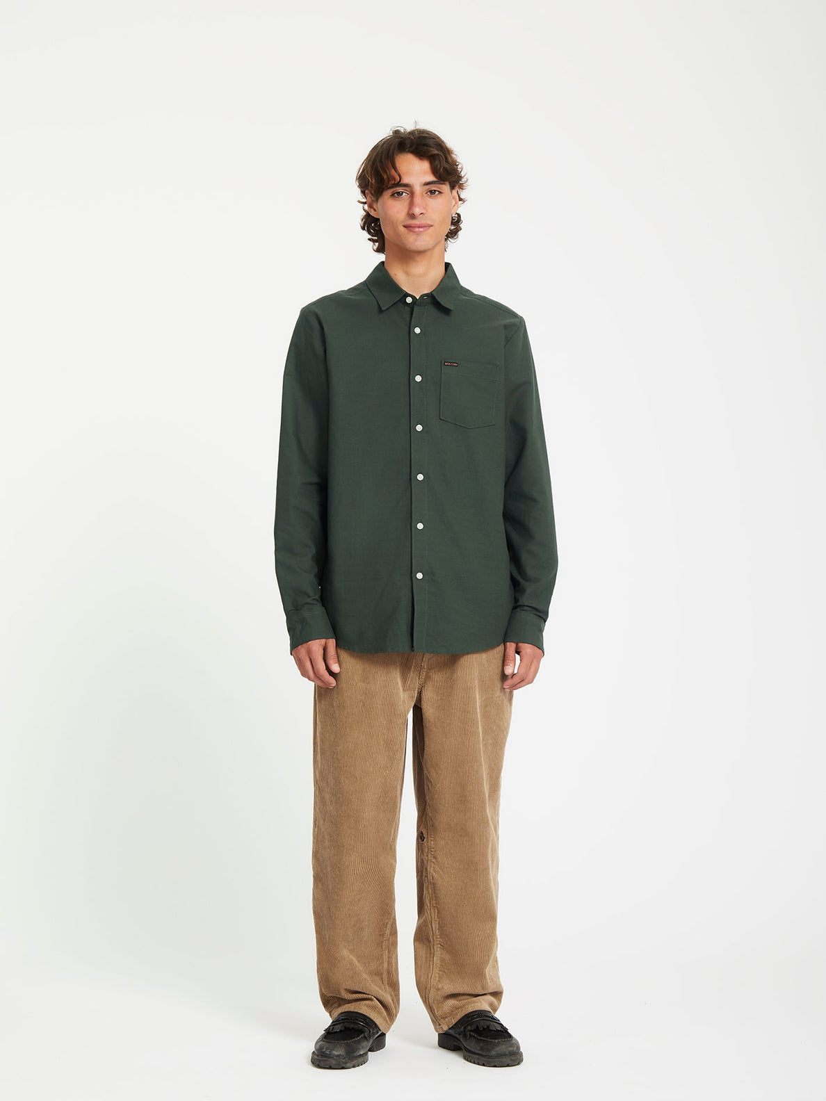 Camisa Veeco Oxford - Dark Forest