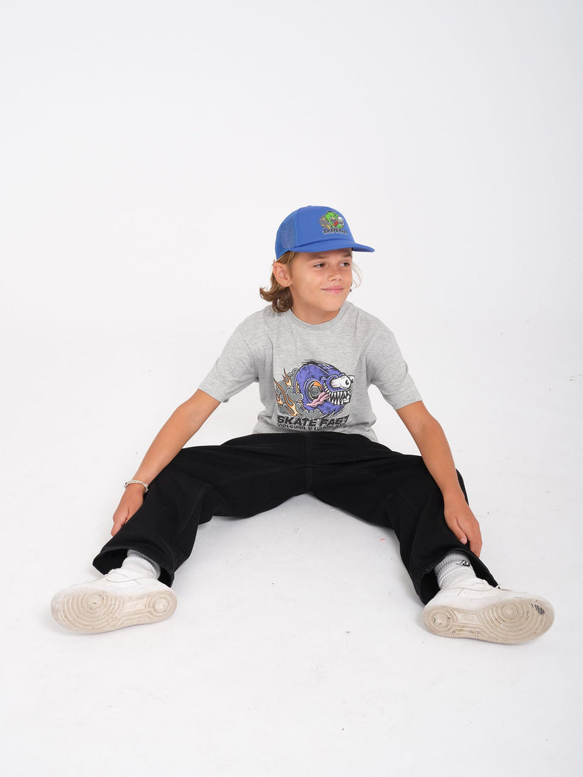 Camiseta Skate Fast - Heather Grey - (NIÑOS)