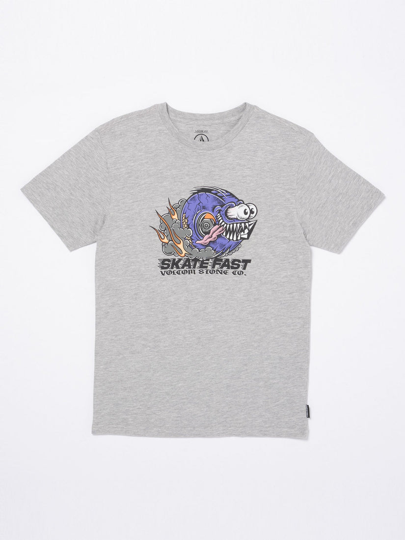 Camiseta Skate Fast - Heather Grey - (NIÑOS)