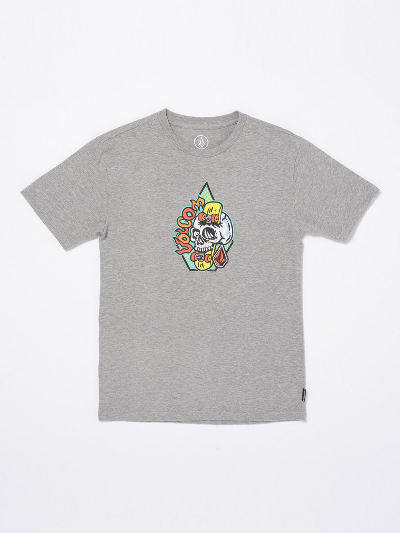 Camiseta Skullskate - Heather Grey - (NIÑOS)