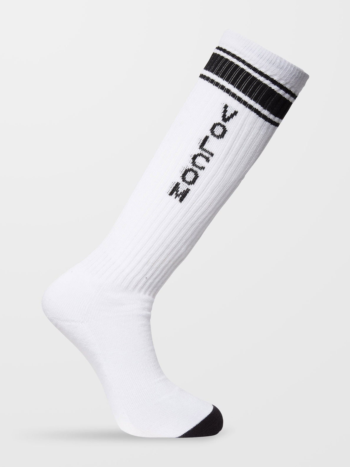 Calcetines High Stripe - White