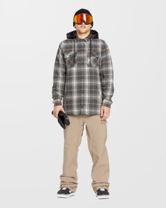 Chaqueta Insulated Riding Flannel - Stone