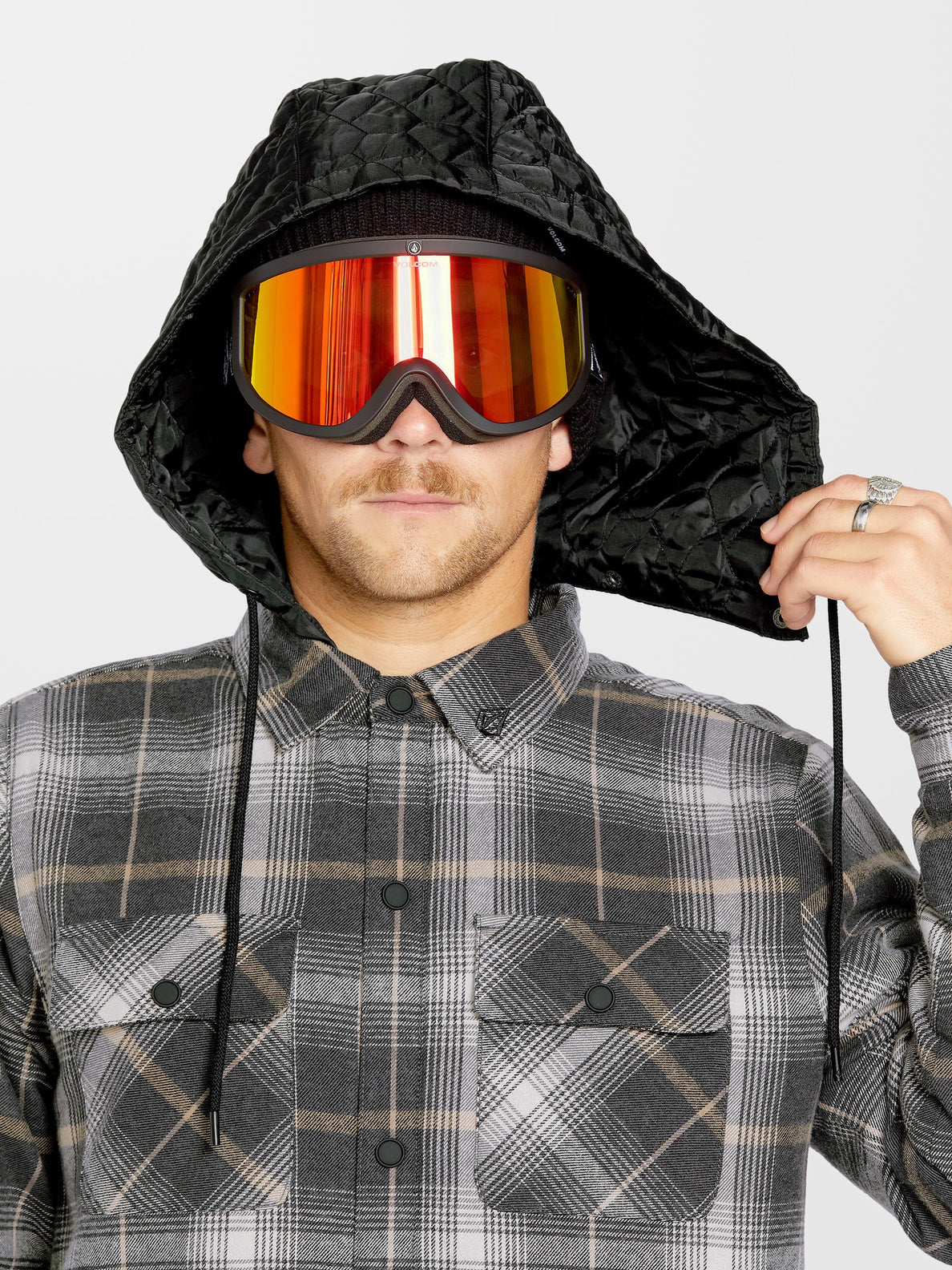 Chaqueta Insulated Riding Flannel - Stone