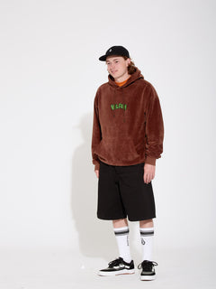 Distone Hoodie - BURRO BROWN (A4112305_BRR) [2]