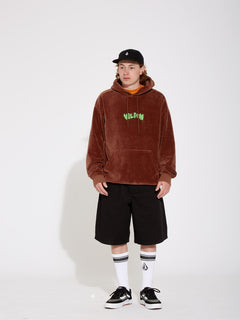 Distone Hoodie - BURRO BROWN (A4112305_BRR) [F]