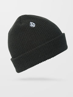 Full Stone Beanie - RINSED BLACK (D5832202_RIB) [F]