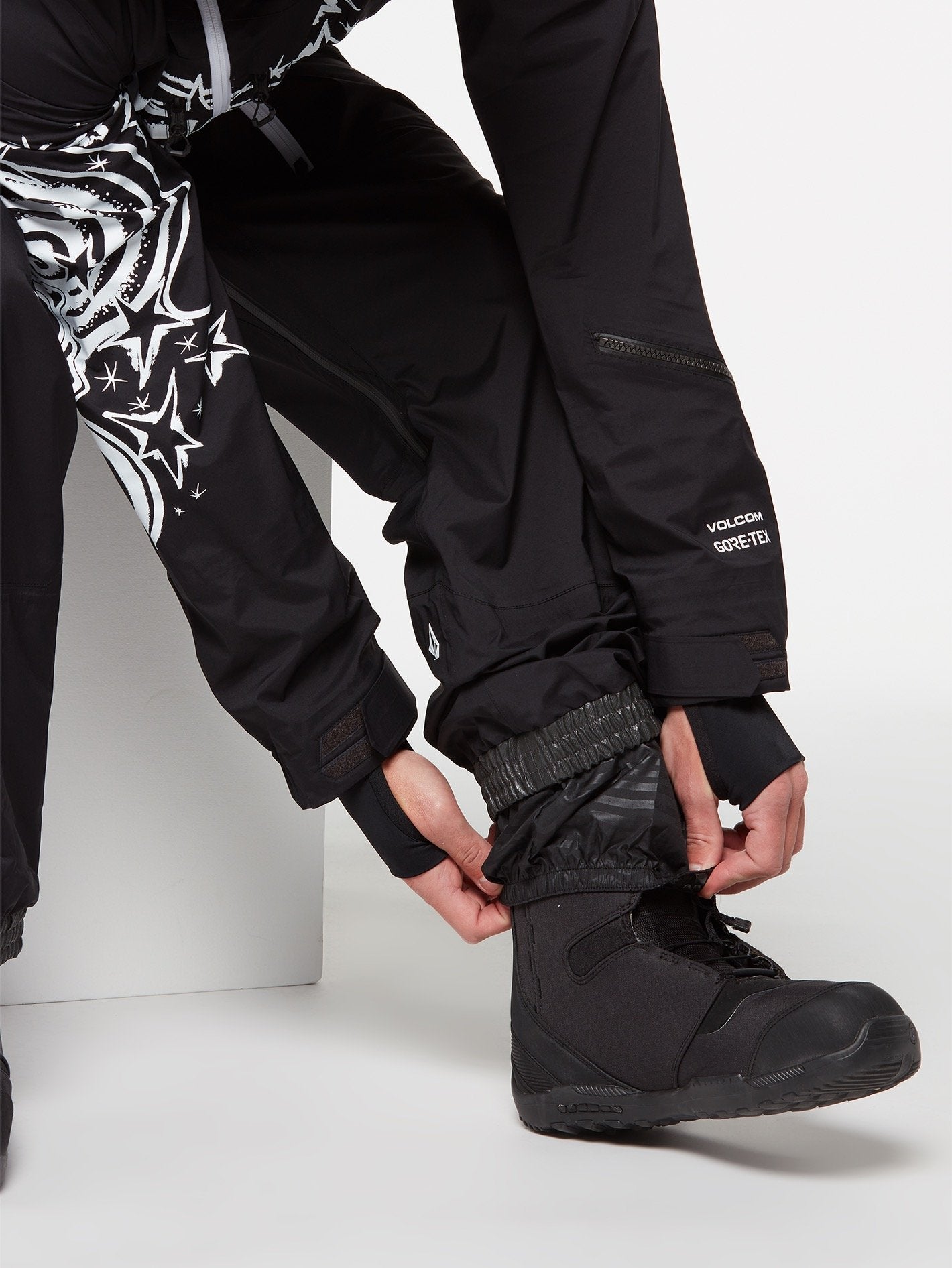 Traje para la nieve Gore-Tex Jamie Lynn - BLACK | Volcom España