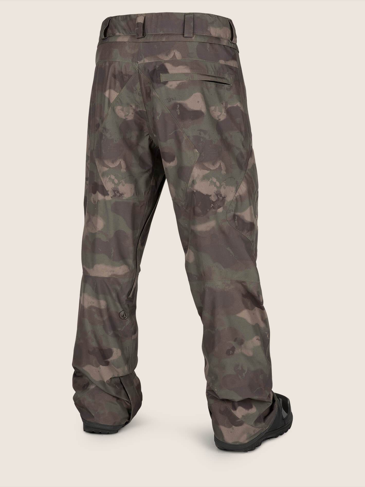  Pantalones de snowboard impermeables de camuflaje para