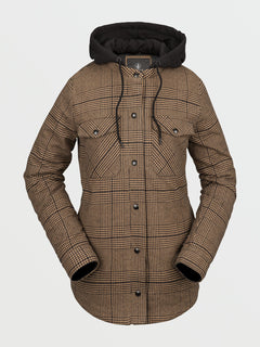 HOODED FLANNEL JACKET (H1652301_CRL) [4]