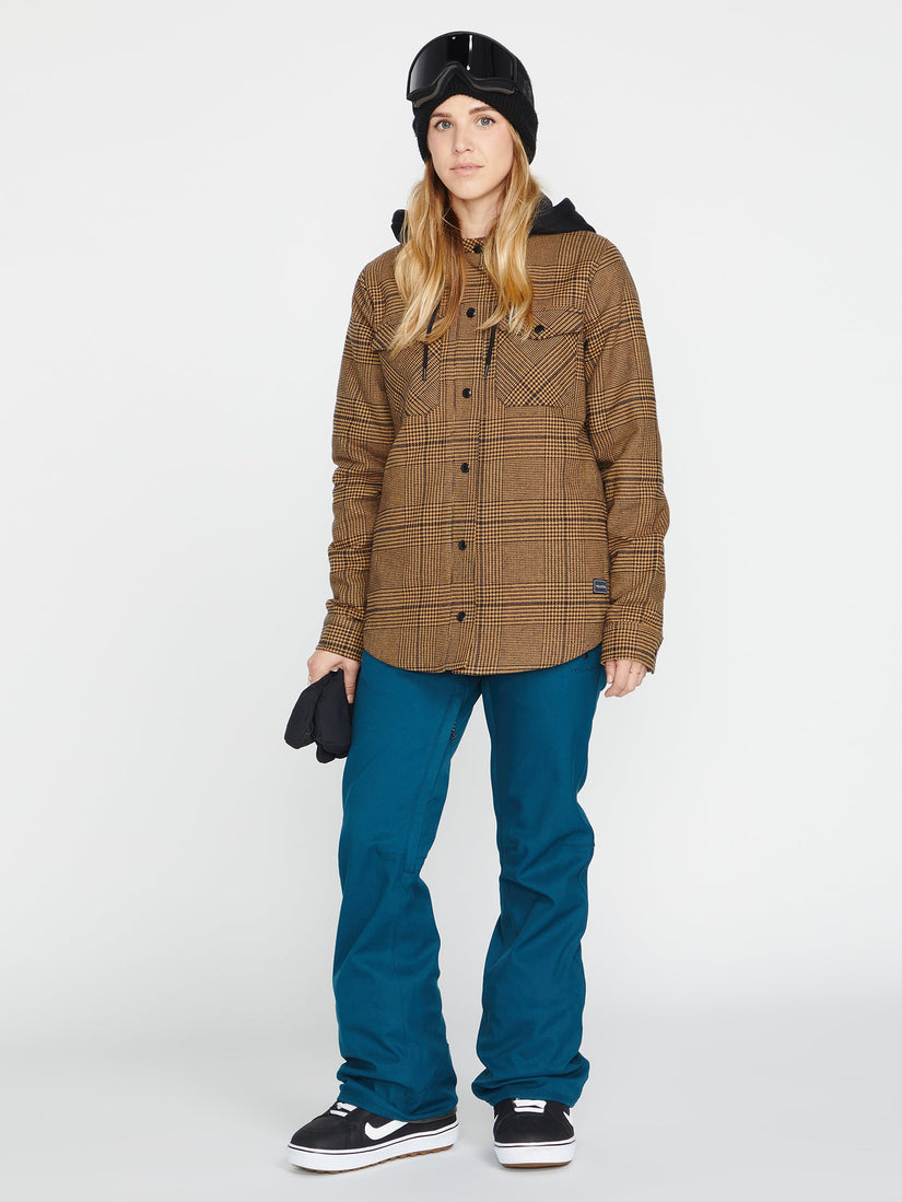 HOODED FLANNEL JACKET (H1652301_CRL) [F]