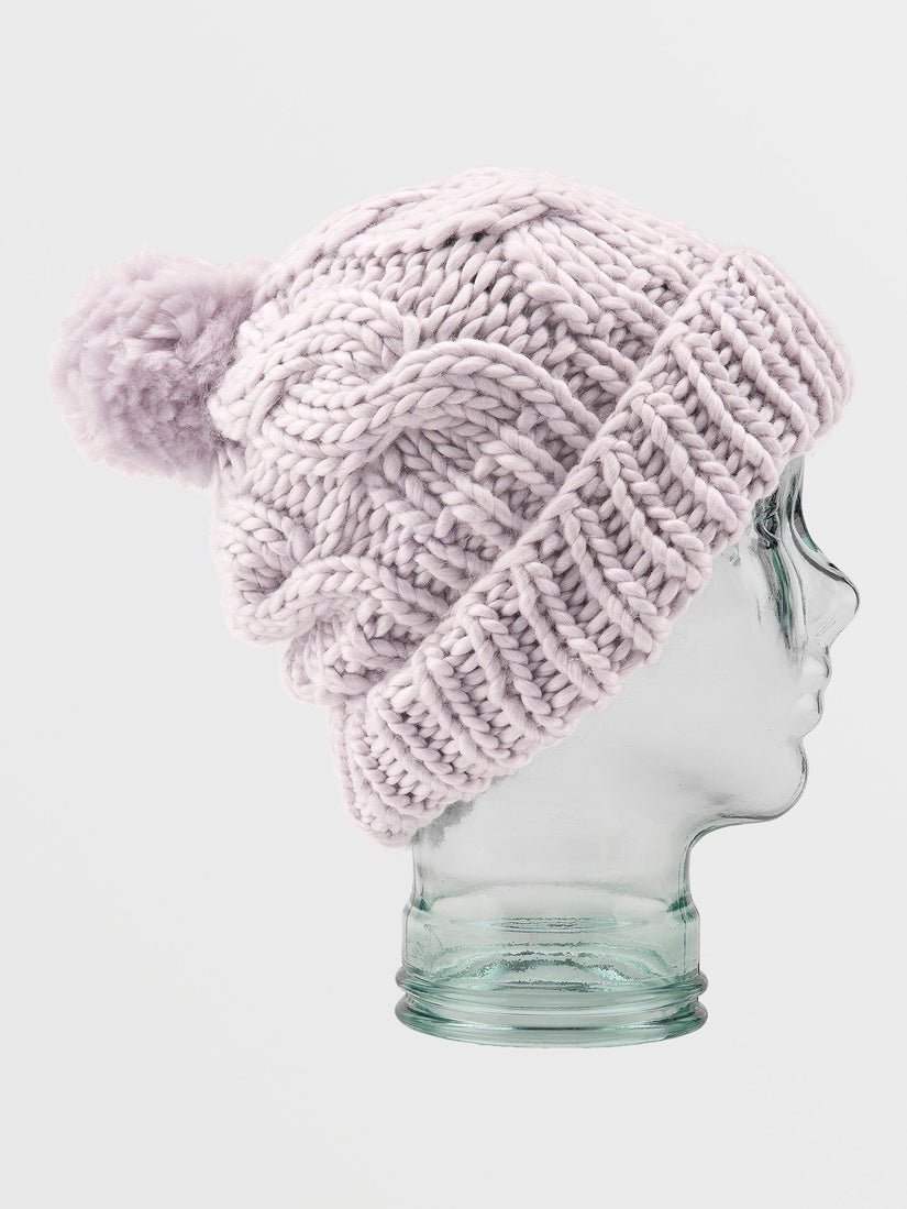 Hand Knit Bobble Beanie - CALCITE (K5852400_CLT) [B]